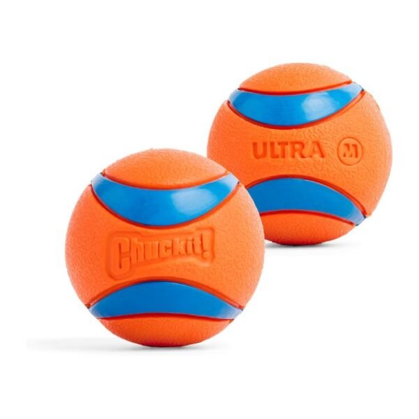 Chuckit! Ultra Medium Bouncy Fetch Balls For Dog