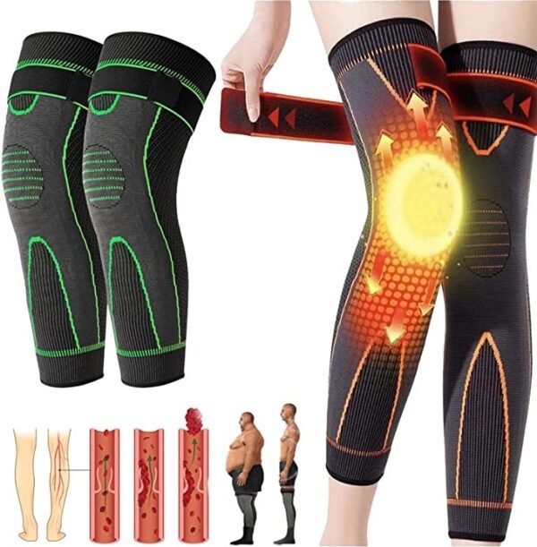 Tourmaline Acupressure Self heating Knee Sleeve